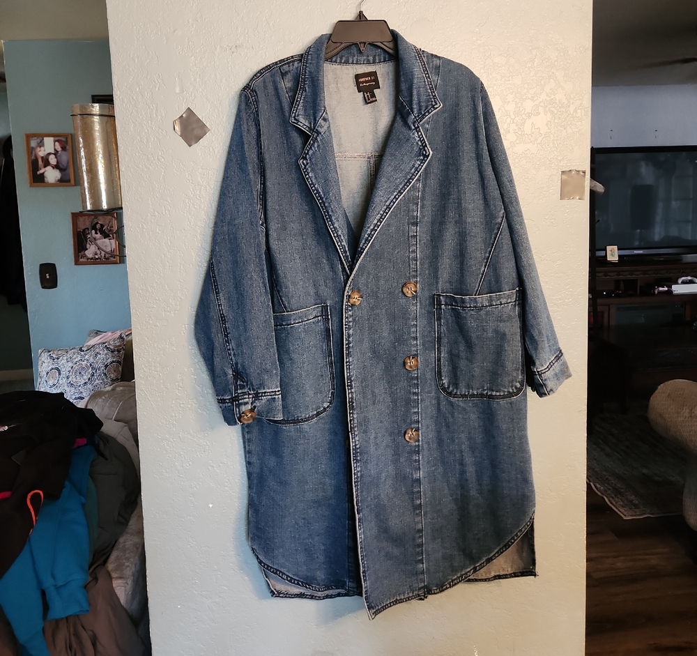 Forever 21 Blue Denim Jacket